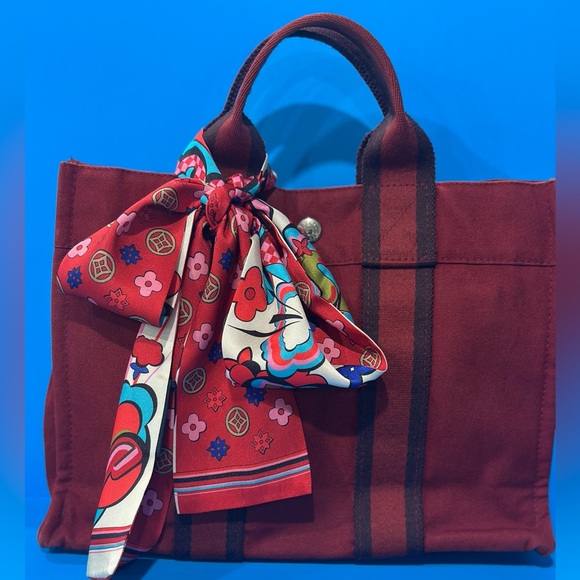 Hermès Toile Fourre Tout PM - Picture 3 of 16